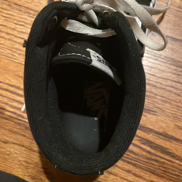 Black Vans High Tops, women’s size 9, - Picture 6 of 7